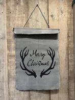 Linnen wanddoek / kerstdoek Nieuw, Huis en Inrichting, -, -, Nieuw, Ophalen of Verzenden