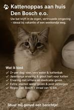 Kattenoppas aan huis-met liefde en zorg, Diensten en Vakmensen