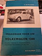 Vraagbaak VW Kever 1200 Karmann en transporter, Auto diversen, Handleidingen en Instructieboekjes, Ophalen of Verzenden