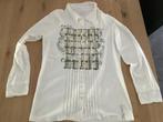 Marccain blouse lange mouwen, maat 4, Kleding | Dames, Blouses en Tunieken, Wit, Gedragen, Marccain, Ophalen