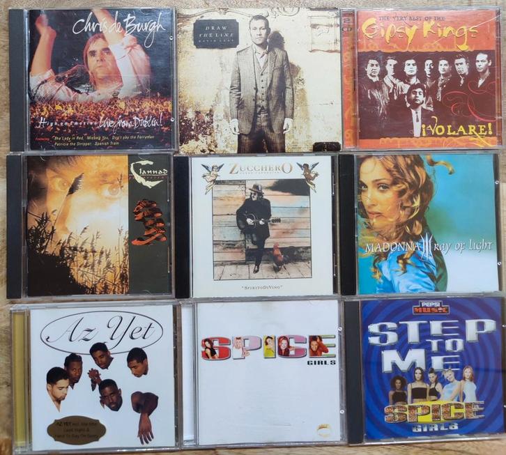Partij Pop CD's in Nette Staat, Cd's en Dvd's, Cd's | Pop, Gebruikt, 1980 tot 2000, Ophalen of Verzenden