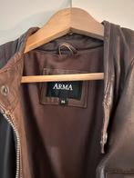 ARMA Leren Jas Maat 56/58 (XL), Kleding | Heren, Ophalen of Verzenden, Gedragen, Maat 56/58 (XL), Bruin