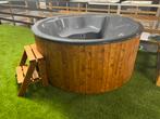 Ronde hottub met kachel houtgestookt, Ophalen of Verzenden, Nieuw