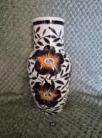 Handgemaakt schramberg vaas, Overige materialen, Overige kleuren, Ophalen of Verzenden, Zo goed als nieuw