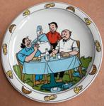 Suske & Wiske bordje, porselein, Gebruikt, Ophalen of Verzenden, Bord(en), Overige stijlen