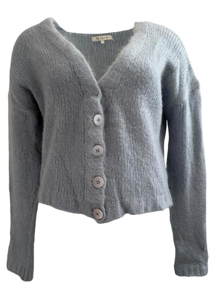 Nukus vest XS, Kleding | Dames, Truien en Vesten, Zo goed als nieuw, Maat 34 (XS) of kleiner, Blauw, Ophalen of Verzenden