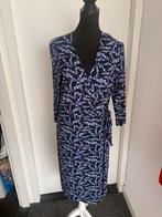 Mooi Jurk Gerry Weber mt 42 L blauw driekwartmouw rek koopje, Blauw, Maat 42/44 (L), Ophalen of Verzenden, Zo goed als nieuw