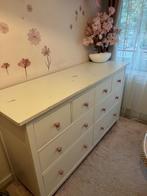 IKEA Hemnes ladekast met roze knoppen, Huis en Inrichting, Kasten | Dressoirs, Ophalen, Gebruikt, 100 tot 150 cm, Met lade(s)