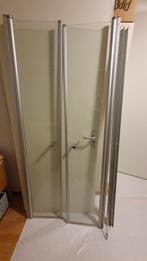 Mooie douchecabine met deuren 2m hoog 90 cm muur tot muur, Doe-het-zelf en Verbouw, Sanitair, Ophalen, Gebruikt, Glas, Douche