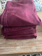 IKEA Hendriksdal Stoelhoezen Bordeaux (4 stuks), Huis en Inrichting, Stoelen, Ophalen of Verzenden, Gebruikt, Rood, Stof