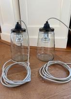 Kesbeke Hanglamp Augurkenpot - Grote Fitting, Huis en Inrichting, Verzenden, Gebruikt, Glas, Minder dan 100 cm