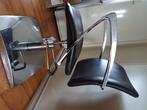 Kappersstoel, Huis en Inrichting, Stoelen, Ophalen, Gebruikt, Zwart, Eén