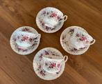 Royal Albert 4 koffie kop&schotel Lavender Rose, Ophalen of Verzenden