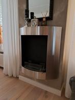 RUBY FIRE  bioethanol  80 br x 80 hoog rvs haard, Huis en Inrichting, Ophalen of Verzenden, Zo goed als nieuw, Houthaard