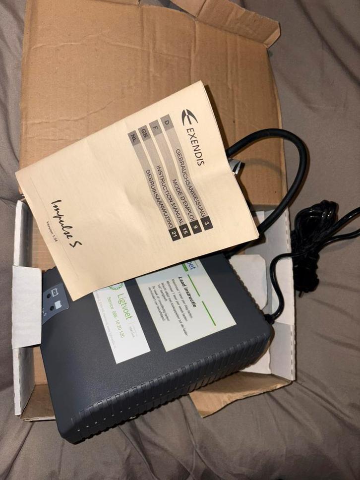 Nieuw in de doos Impulse S  Scootmobiel acculader, Computers en Software, Netwerk switches, Nieuw, Ophalen of Verzenden