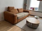 Mooie Camel Kleurige Bank - 3/3,5 Zits, Huis en Inrichting, Ophalen, 100 tot 125 cm, Driepersoons, Zo goed als nieuw