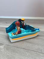 Playmobil waterfiets met glijbaan, Ophalen, Zo goed als nieuw, Complete set