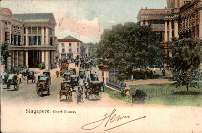 Singapore - 1910, Verzenden, Voor 1920, Gelopen, Buiten Europa