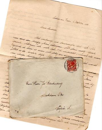 Brief Cadier en Keer Klinkenberg Wijlre 1935. beschikbaar voor biedingen