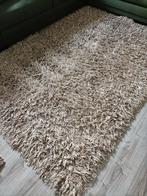 Hoogpolig vloerkleed 230 x 160 cm, Ophalen, Bruin, 150 tot 200 cm, 200 cm of meer