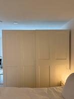 Moderne witte kledingkast (Pax/Grimo IKEA), Huis en Inrichting, Ophalen, Met hangruimte, 200 cm of meer, 150 tot 200 cm