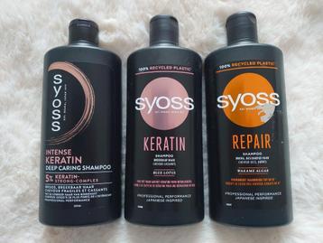 3x Syoss shampoo a 440ml beschikbaar voor biedingen