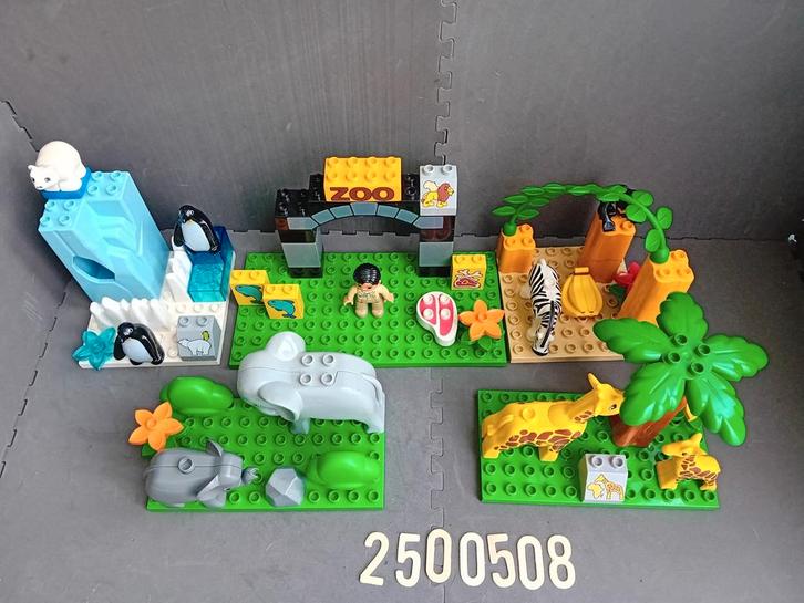 Lego Duplo dierentuin, Kinderen en Baby's, Speelgoed | Duplo en Lego, Gebruikt, Duplo, Ophalen of Verzenden