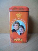 De Ruijter Oranje hagel blik Willem-Alexander Maxima 2002, Verzamelen, Koninklijk Huis en Royalty, Ophalen of Verzenden, Zo goed als nieuw
