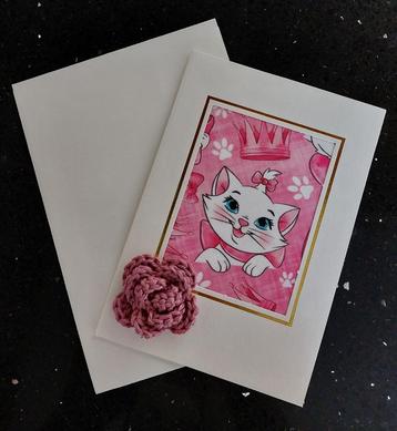nieuw- (neutrale) kaart Marie ( poes van Aristocats) beschikbaar voor biedingen