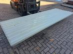 damwand platen gebruikt nr.1, dakplaat, afdak, Tuin en Terras, Ophalen, Gebruikt, Metaal, Overige typen
