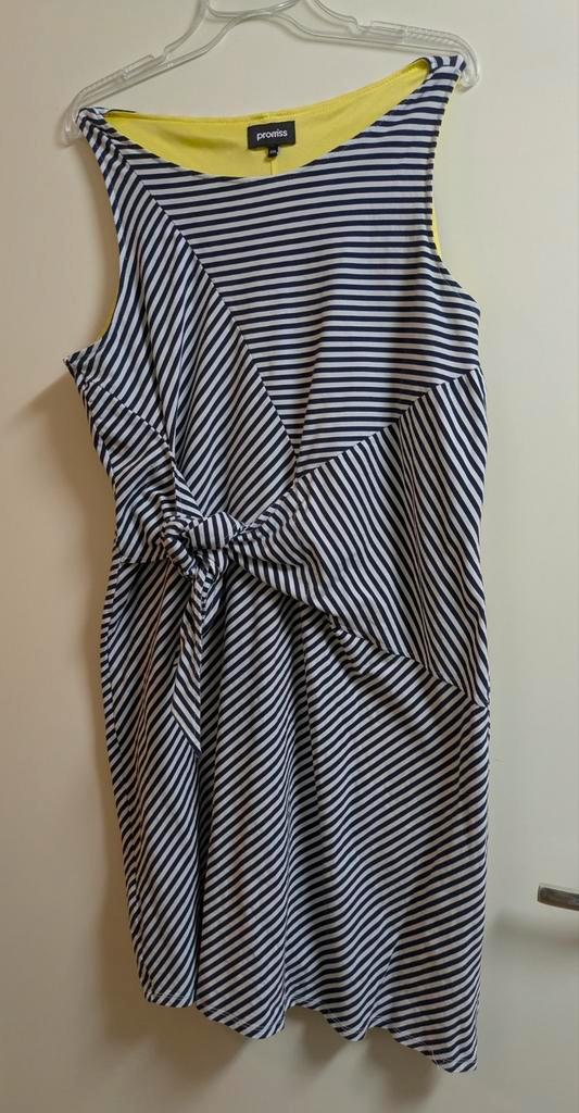 erg leuke zomer jurk van promiss maat XXL, Kleding | Dames, Jurken, Zo goed als nieuw, Maat 46/48 (XL) of groter, Blauw, Ophalen of Verzenden