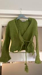 omslag vestje groen in 128, Ophalen of Verzenden, Gebruikt, Meisje, Trui of Vest