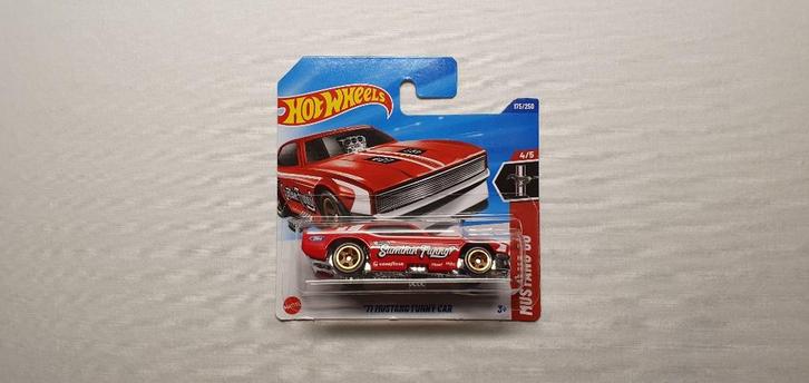 Hot Wheels 1971 Ford Mustang funny car 60th 4/5, Hobby en Vrije tijd, Modelauto's | Overige schalen, Nieuw, Auto, Ophalen of Verzenden