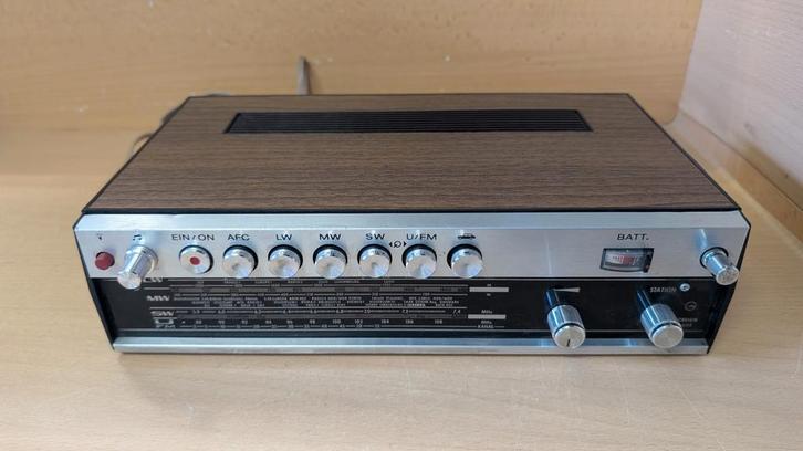 Grundig Elite Boy Radio E B 209 14-1620 LW MW FM Tuner, Audio, Tv en Foto, Radio's, Gebruikt, Ophalen of Verzenden