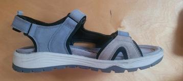 Paar Hush Puppies sandalen, maat 42, grijsblauw met beige beschikbaar voor biedingen