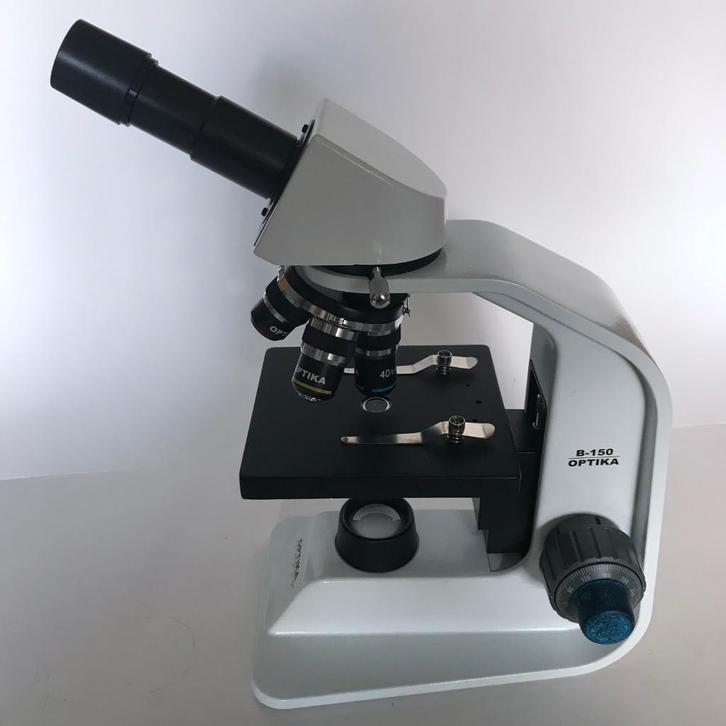 Microscoop Optika B-150 LED, Audio, Tv en Foto, Optische apparatuur | Microscopen, Gebruikt, Biologische microscoop, Minder dan 400x