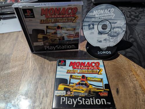 Monaco Grand Prix - Racing Simulator 2 | PlayStation 1 Game, Spelcomputers en Games, Games | Sony PlayStation 1, Zo goed als nieuw