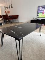 Marmerlook salon tafel, Huis en Inrichting, Tafels | Salontafels, Ophalen, Overige materialen, Marmer, 100 tot 150 cm