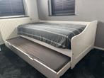 Bed met onderschuifbed/logeerbed, Ophalen, Gebruikt, 90 cm, Eenpersoons