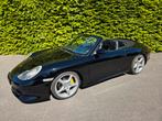 Porsche 911 3.4 Carrera 4 Cabriolet Mét gereviseerde motor!!, Automaat, Zwart, Cabriolet, 4 stoelen