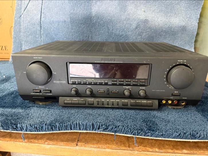 Philips FR951 Audio/Video Surround Receiver – Stereo Systeem, Audio, Tv en Foto, Versterkers en Receivers, Gebruikt, Stereo, 60 tot 120 watt