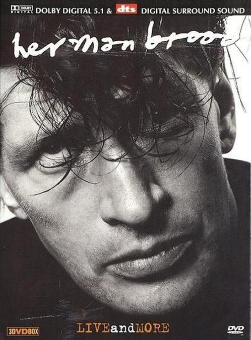Herman Brood: Live and More - 3 DVD set - 2003, Verzamelen, Muziek, Artiesten en Beroemdheden, Zo goed als nieuw, Overige typen