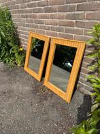 Rotan spiegels 45x65 cm, Minder dan 50 cm, Ophalen of Verzenden, Zo goed als nieuw, Minder dan 100 cm