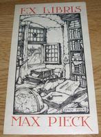 Anton Pieck - Originele ex libris Max Pieck - e.a., Ophalen of Verzenden