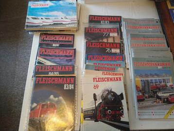 Fleischmann catalogussen en kuriers beschikbaar voor biedingen