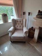 Oorfauteuil stoel Fauteuils stoelen, Huis en Inrichting, Stoelen, Ophalen of Verzenden, Gebruikt, Stof, Twee