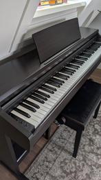 Kawai KDP-120 R digitale piano met krukje, Ophalen, Bruin, Digitaal, Zo goed als nieuw