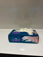 100 latex handschoenen maat XL gepoederd, Ophalen of Verzenden, Zo goed als nieuw, Maat 46/48 (XL) of groter, Handschoenen