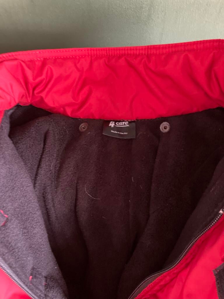 Winterrolstoelhoes 4care maat L, Ophalen of Verzenden, Zo goed als nieuw, Maat 46/48 (XL) of groter, Rood