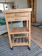 TE KOOP HOUTEN TROLLEY., Ophalen, Gebruikt, 50 tot 100 cm, 25 tot 50 cm